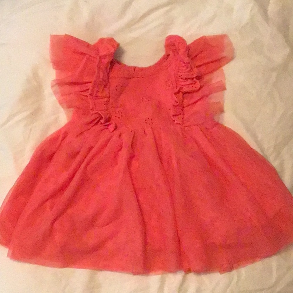 Adorable Pink Ruffled Dress